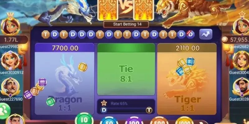 Sơ lược về game Dragon Tiger